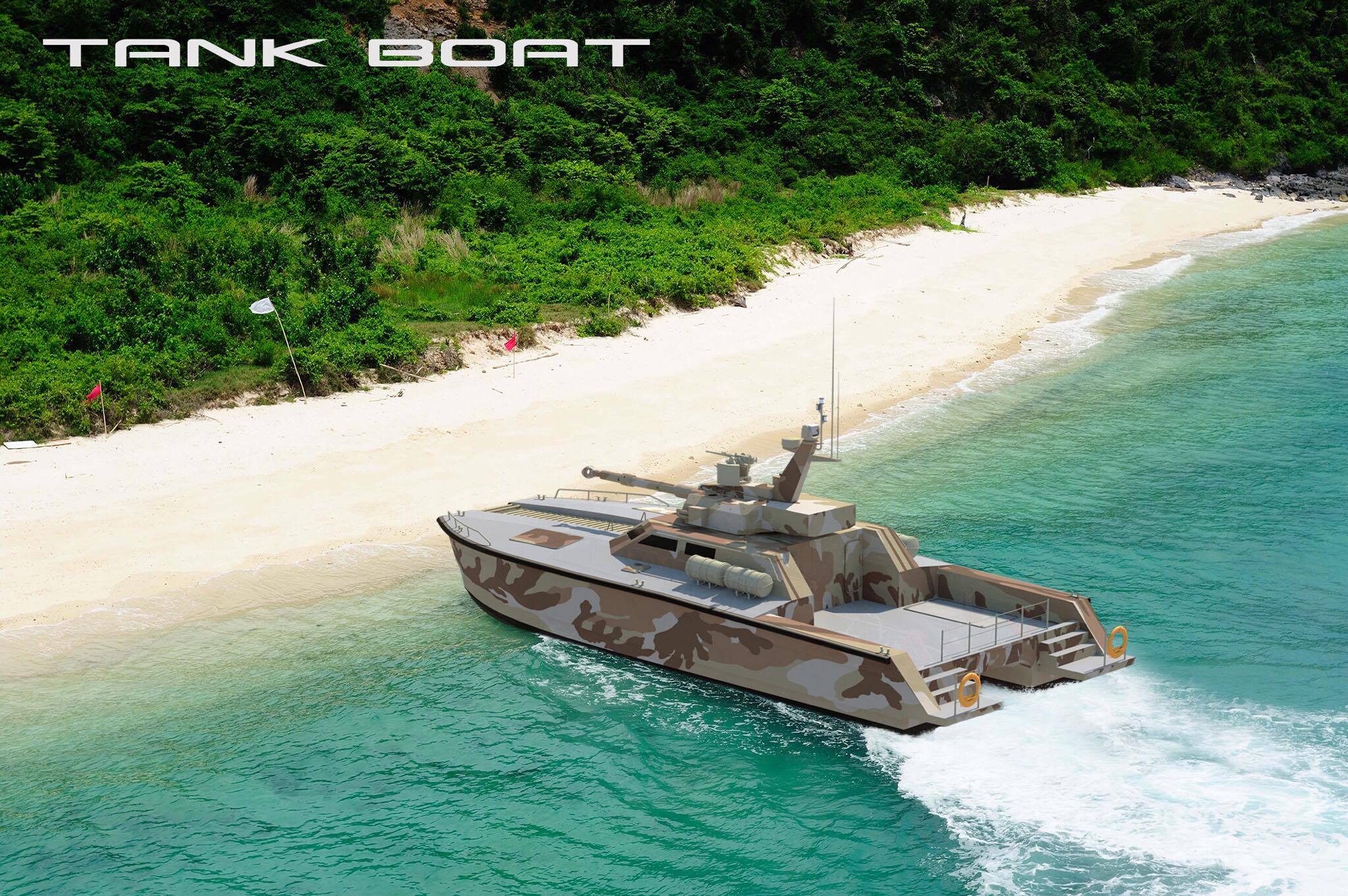 Indonesia wants to put a tank gun on a boat